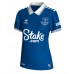 Günstige Everton James Tarkowski #6 Heim Fussballtrikot Damen 2023-24 Kurzarm